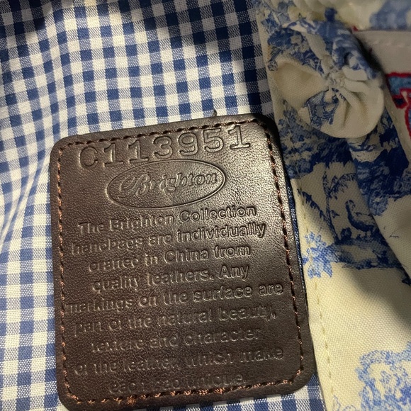 Brighton Denim Diaper Bag Retired - Picture 3 of 6